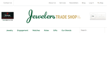 Tablet Screenshot of jewelerstradeshop.com